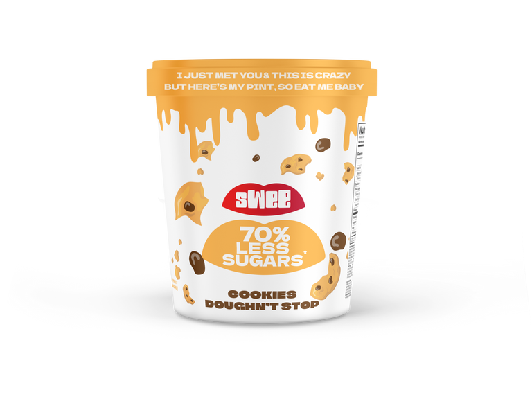 Swee Cookie Dough Pint Packaging