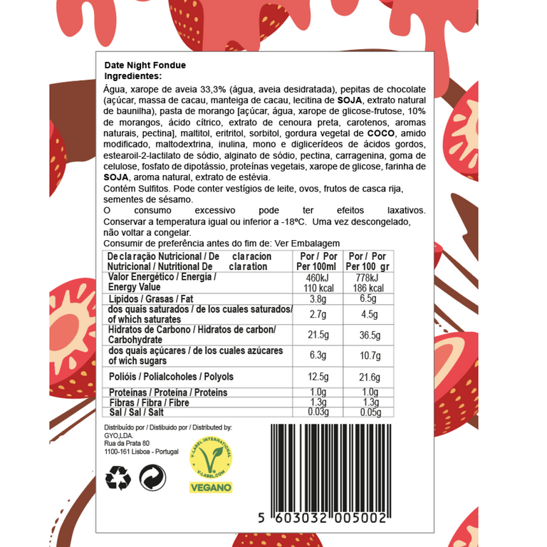 Non- Dairy Date Night Fondue 16 Oz